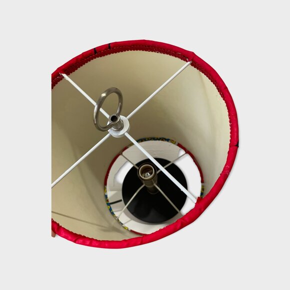 Ankara table lamp from South Africa Peacock - Picture 4 of 5